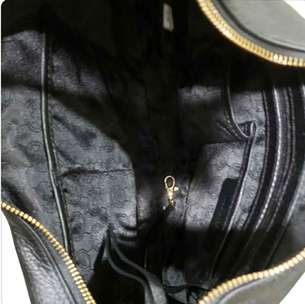 Michael Kors Zip Top Leather Shoulder Bag